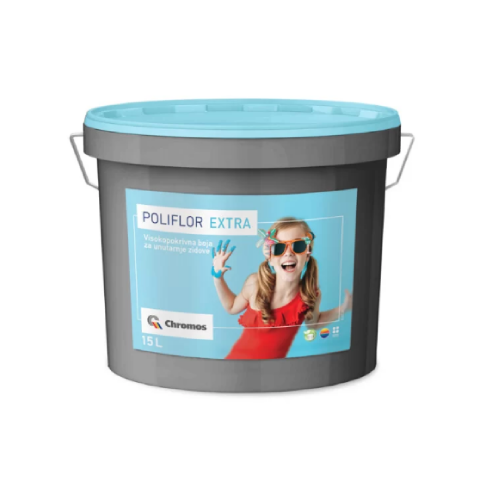 Boja za unutarnje zidove POLIFLOR EXTRA - Unutarnje boje | VAL Trgovina