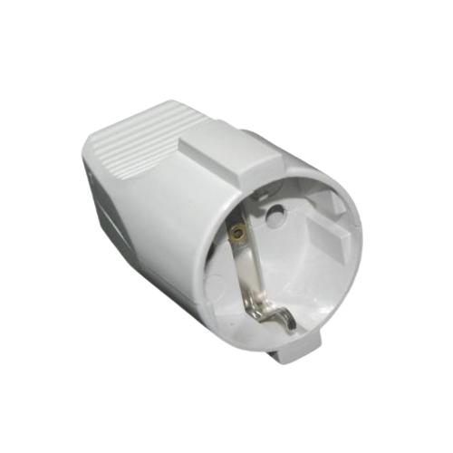 Utičnica šuko bijela - Elektromaterijal | VAL Trgovina