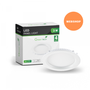 led, panel, unutarnja rasvjeta, paneli, green tech, ugradni, nadgradni, 4200K, okrugli, kvadrat