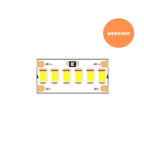 LED traka Colors 19,2 W/m, 2835, 240 LED, 3000K, 2080 lm, IP20, 10mm, DC 24V - Rasvjetna tijela | VAL Trgovina