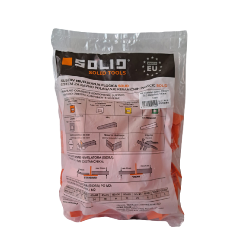 Nivelatori Standard SET 1MM 100 KOM - Keramika | VAL Trgovina