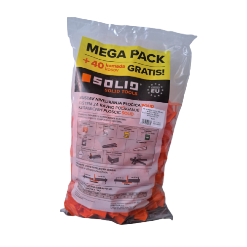 Nivelatori MEGA PACK 1MM 400 KOM + 40 GRATIS