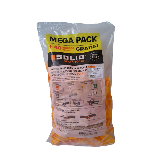 Nivelatori MEGA PACK 2MM 400 KOM + 40 GRATIS