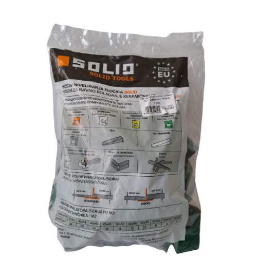 Nivelatori Standard SET 3MM 100 KOM - Keramika | VAL Trgovina