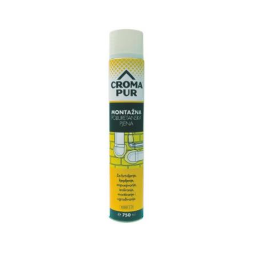 CROMAPUR Montažna PU Pjena ručna 750ml