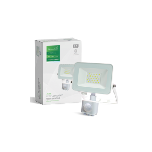 LED Reflektor Green Tech 20W 6500K Senzor Bijeli - Rasvjetna tijela | VAL Trgovina