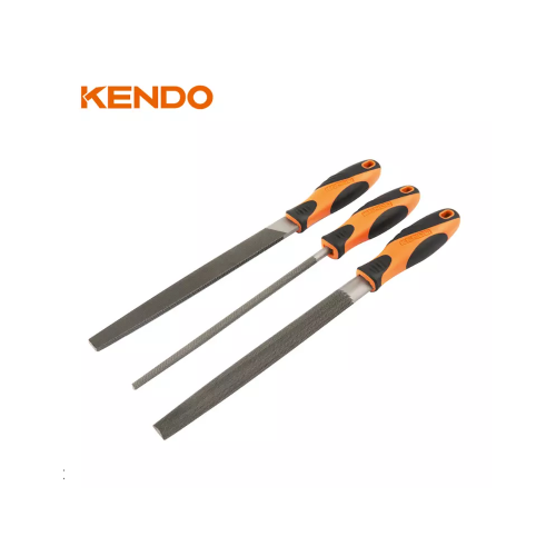 Set turpija za metal KENDO 3 kom – 200 mm, T12 čelik