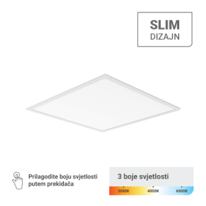 LED Slim panel GREEN TECH 40W 3CCT 595 x 595