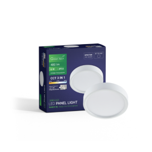Nadgradni LED Panel GREEN TECH 6W 3CCT Okrugli - Rasvjetna tijela | VAL Trgovina