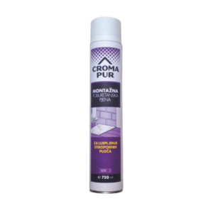 Cromakem PU pjena za lijepljenje stiropornih ploča – ručna 750ml - Kutija 12 kom - Shop za majstore | VAL Trgovina