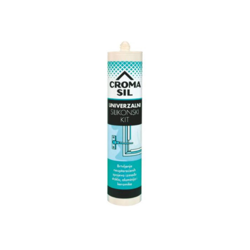Univerzalni silikonski kit transparentni 280ml – Kutija 12 kom