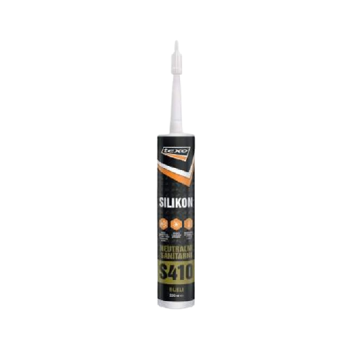 Texo neutralni sanitarni silikon bijeli S410 280ml – Kutija 12 kom