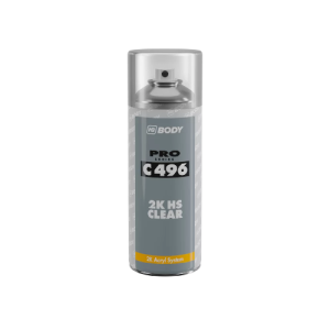 HB BODY SPRAY C496 2K HS CLEAR –  Bezbojni Lak Visokog Sjaja 400ml - Automoto | VAL Trgovina