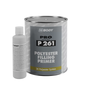 HB BODY P261 POLYESTER FILLING PRIMER – 2K Poliesterski Primer 1L + 50ml - Automoto | VAL Trgovina