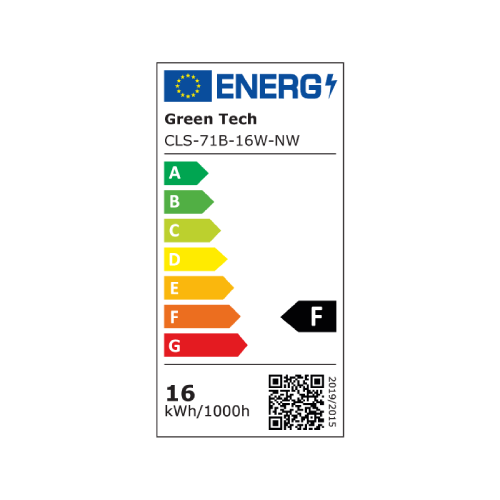 LED plafonjera sa senzorom Green Tech 16W – 4000K, IP44, 25 cm