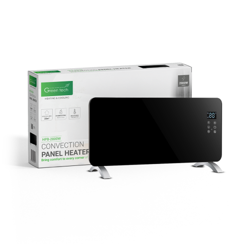 Konvektorska panelna grijalica Green Tech 2000W HPB-2000W – WiFi, Tuya aplikacija, IP24