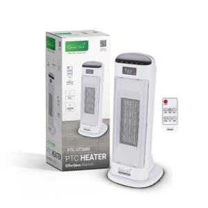 PTC grijalica Green Tech 2000W PTC-GT2000 – Keramička oscilirajuća grijalica s daljinskim upravljačem