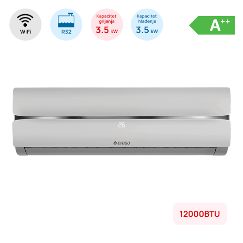 Klima uređaj Chigo 3.5kW (12000 BTU)