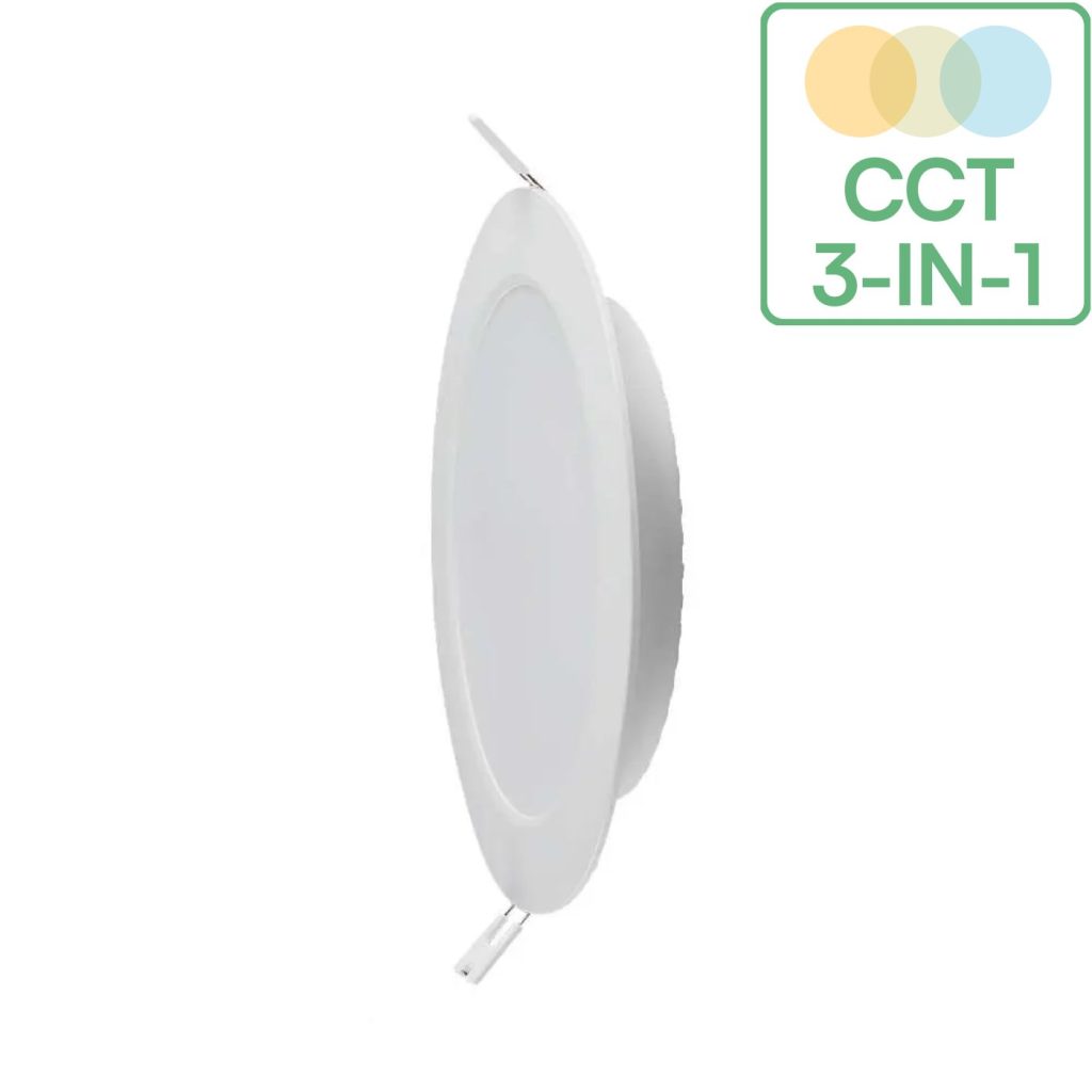 Ugradni LED panel V-TAC VT-61024CCT, 24W CCT 3u1, okrugli, CREE čip