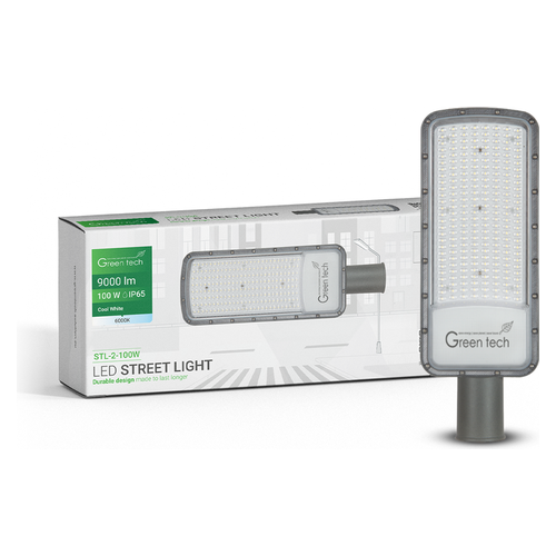 LED ulična svjetiljka Green Tech STL-2-100W, 100 W, 9000 lm, IP65