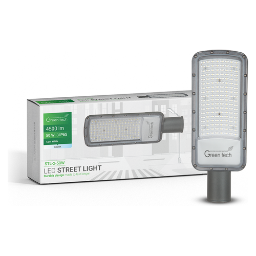 LED ulična svjetiljka Green Tech STL-2-50W, 50 W, 4500 lm, IP65