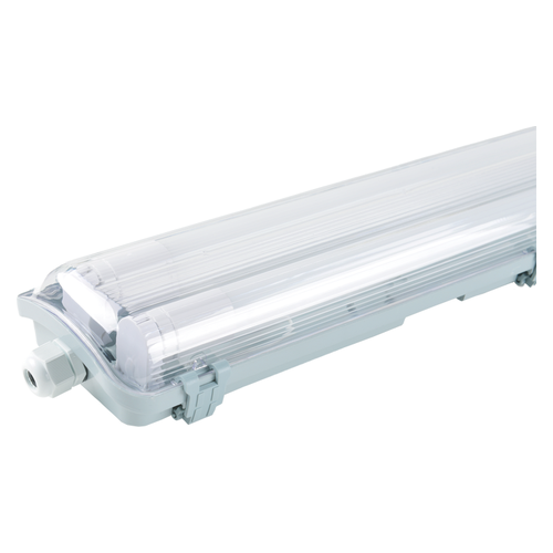Vodotijesno rasvjetno tijelo Green Tech WP-G2-1200-2X18, za 2 × T8 LED 1200 mm, IP65