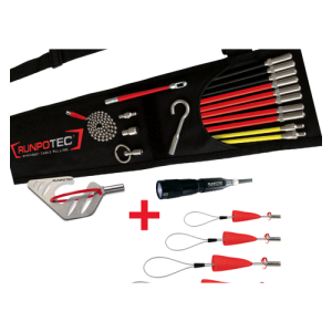 Runpotec RUNPOSTICKS Comfort set 19 dijelova + RUNPOFIX set 4 hvata za kabel